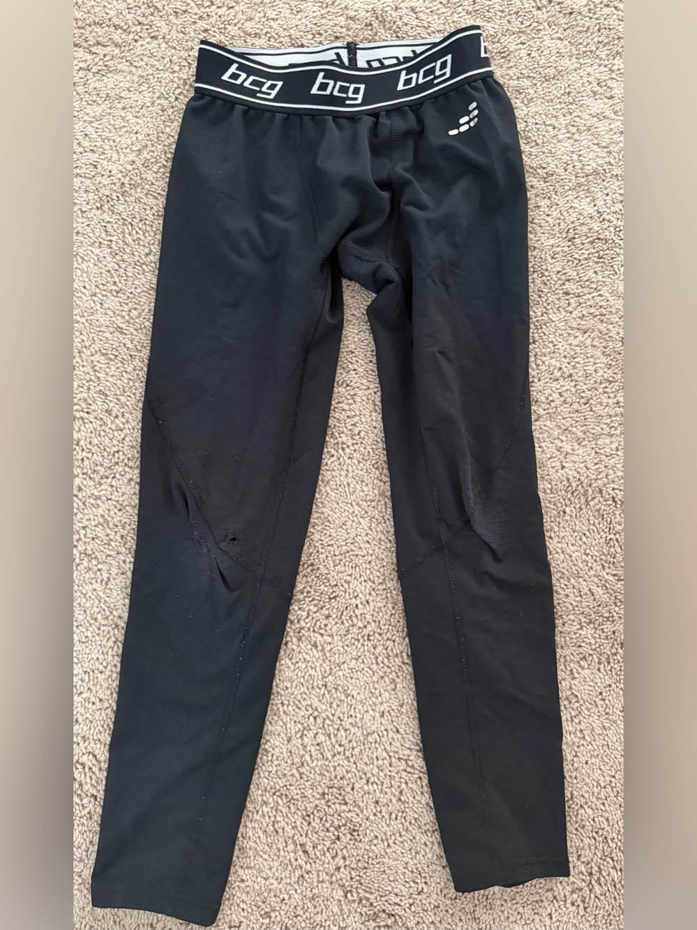 BCG & Nike Kids Black Athletic Leggings